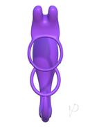 Fantasy C-ringz Ass-gasm Silicone Vibrating Rabbit And Cock...